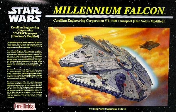 Millennium Falcon w 1:72 od Fine Molds?