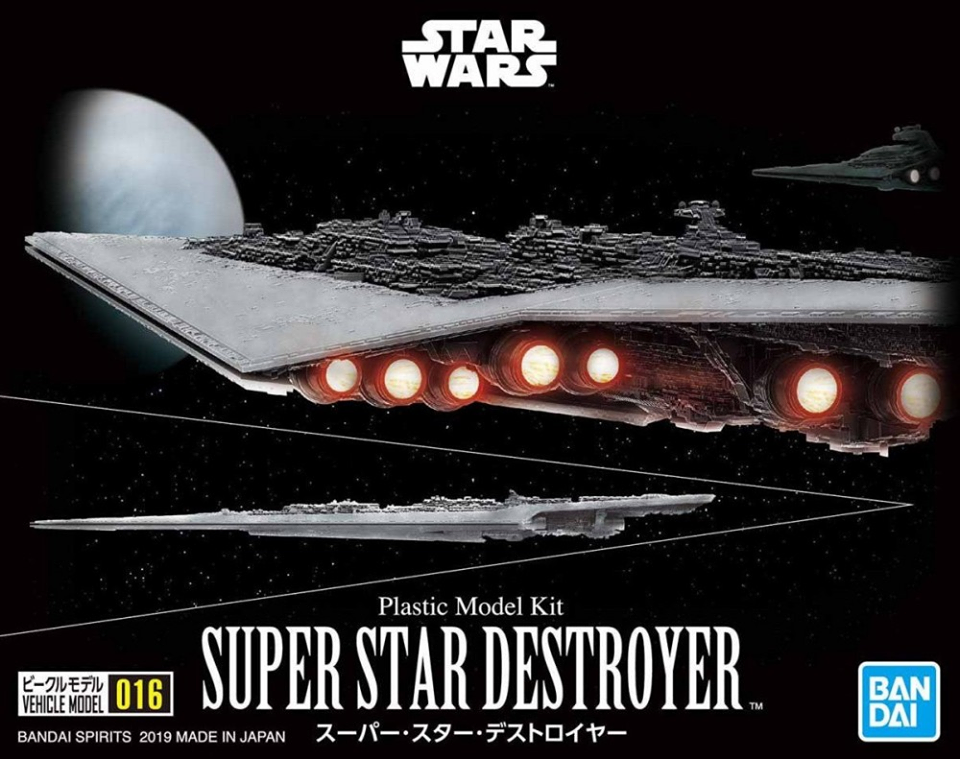 Imperial Super Star Destroyer / 1:100000 / Bandai [Zdjęcia promocyjne]