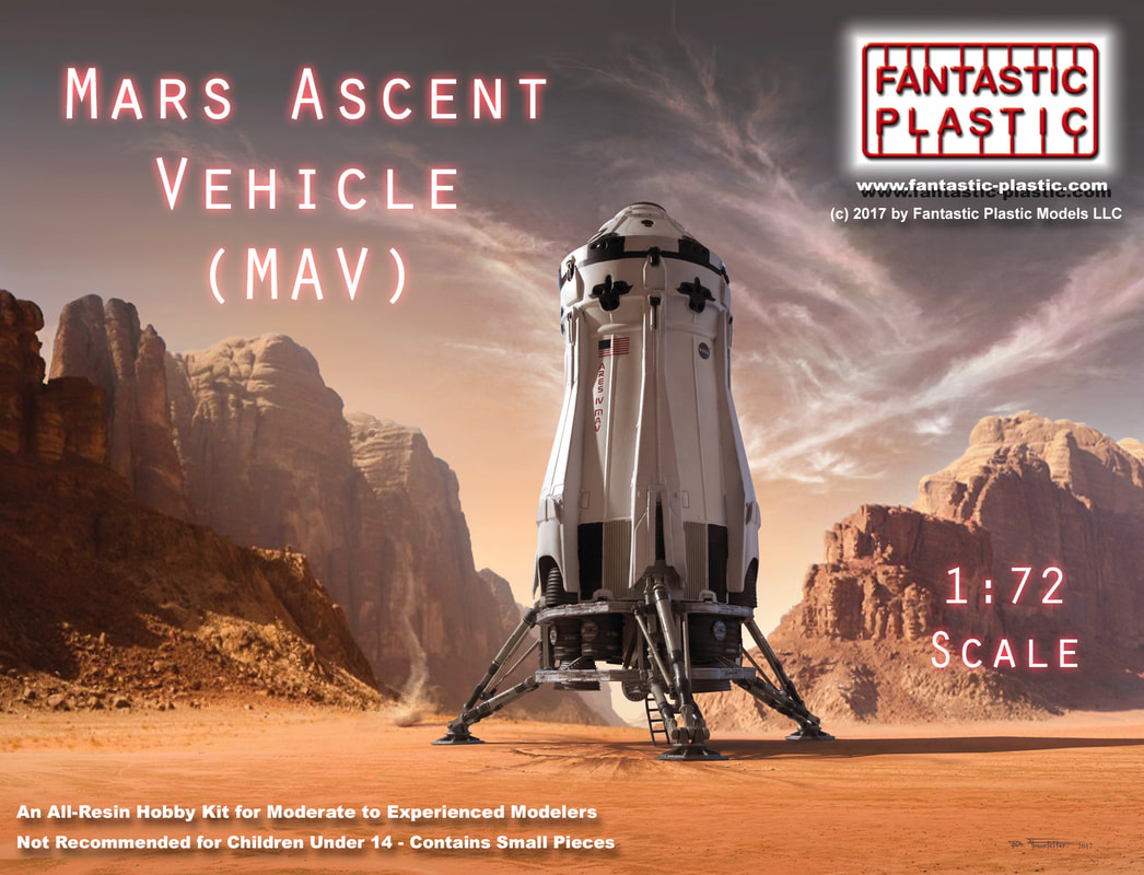 Mars Ascent Vehicle (the Martian) / 1:72 / Fantastic Plastic