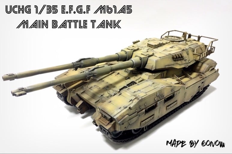 E.F.G.F M61A5 Main Battle Tank / 1:35 / autor: Ogom