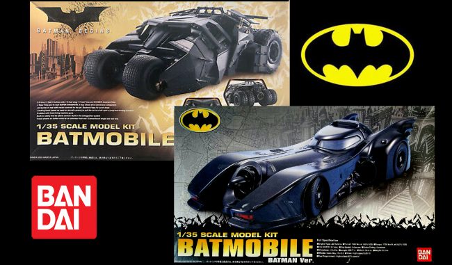 Bandai wznawia modele pojazdów Batmana