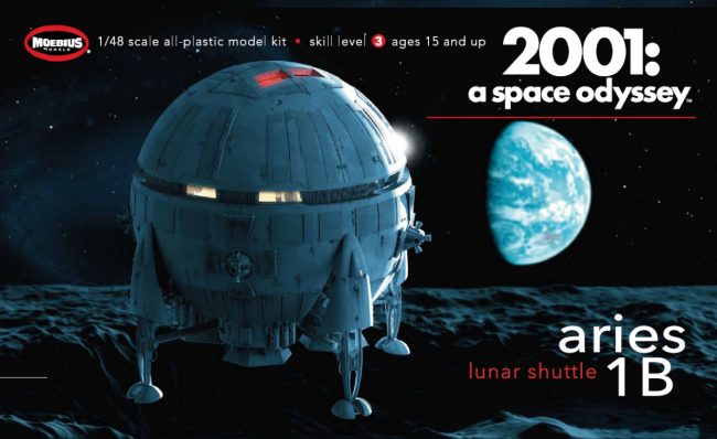 Nowe modele z filmu 2001: Odyseja kosmiczna od Moebius Models