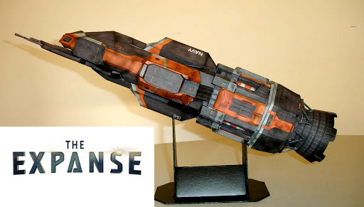 The Expanse – zbiór modeli papierowych