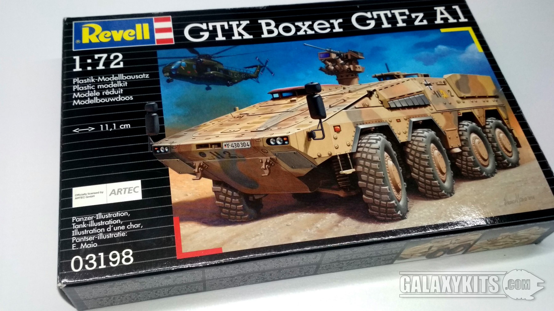 GTK Boxer GTFz A1 (03198) / 1:72 / Revell