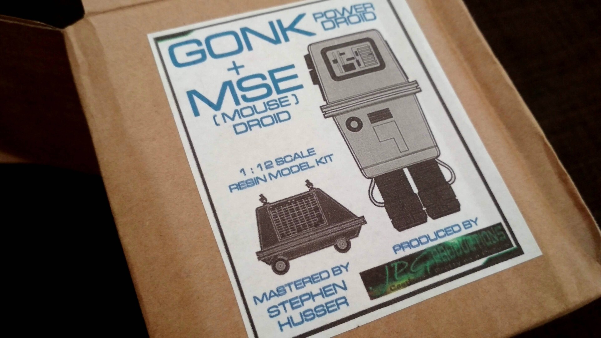 Gonk power droid + MSE Mouse Droid / 1:12 / JPG Productions